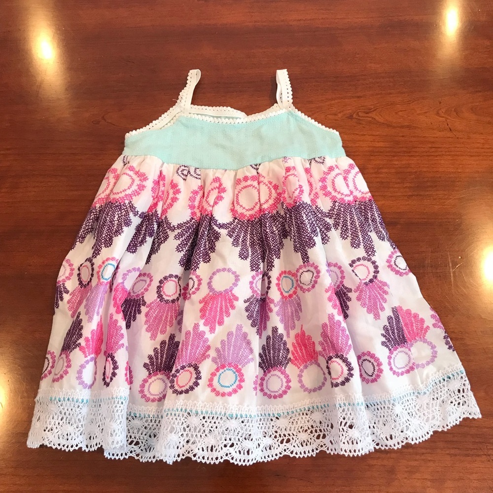 New**Little Mass**Pretty Summer Dress**Age 6 month - Picture 5 of 6